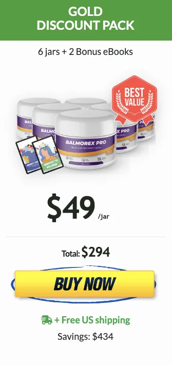 Order Balmorex Pro 6 jars